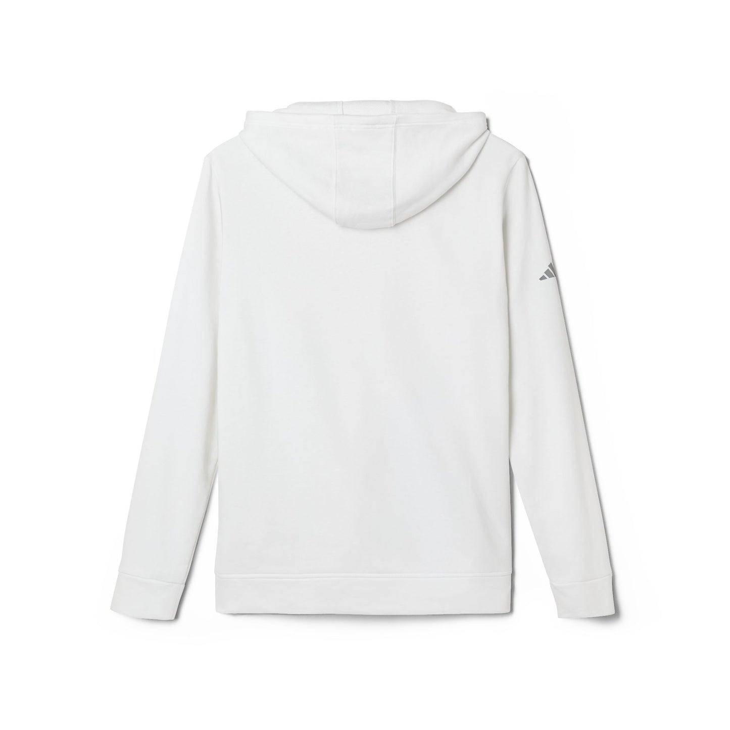 adidas Unisex White Fleece Hoodie