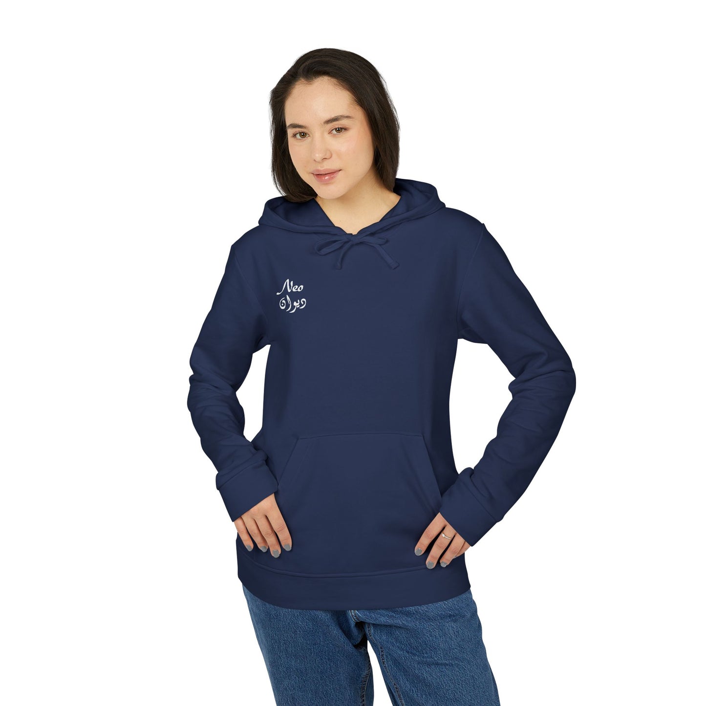 adidas Unisex Navy Fleece Hoodie