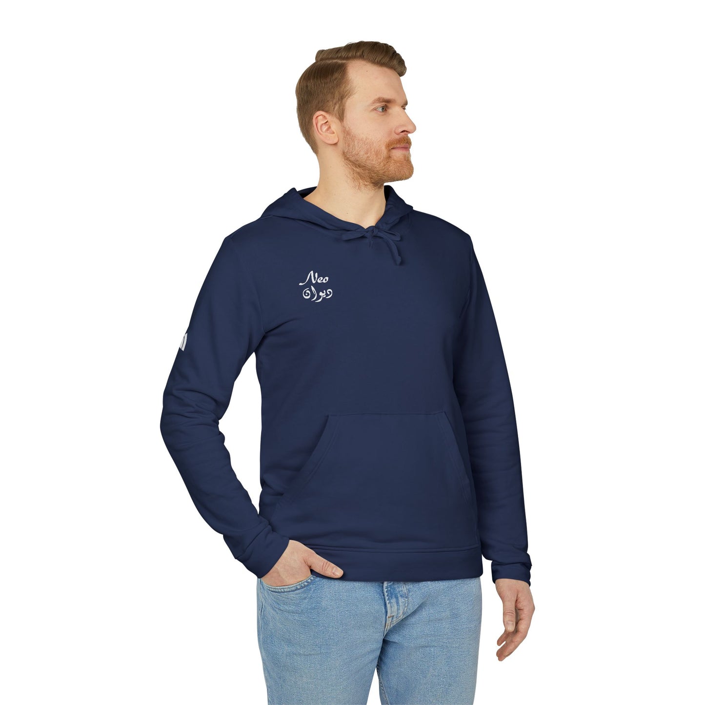 adidas Unisex Navy Fleece Hoodie