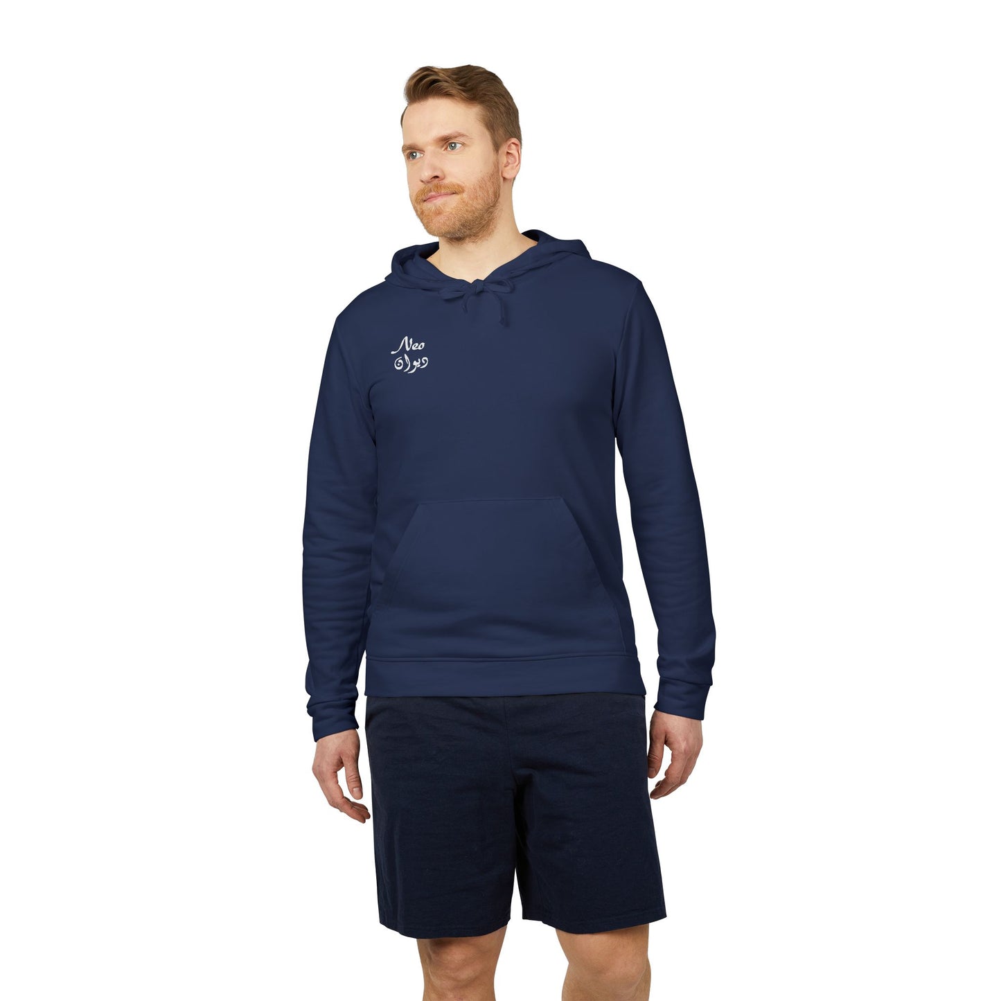 adidas Unisex Navy Fleece Hoodie